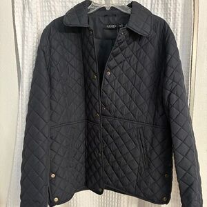 Lauren Ralph Lauren Navy Puffer Jacket